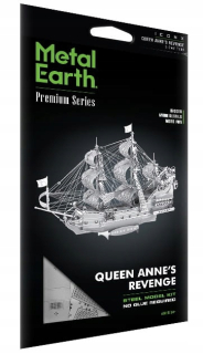 Puzzle z lode Metal Earth Iconx Queen Anne's Revenge -